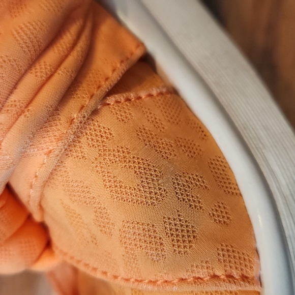 BZees LifeStride Smile Orange Wedge Slide Sandals - Picture 6 of 8